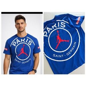 France Dill Maillot‎ Jersey Style BQ8384-480 2X PSG Jordon Nike